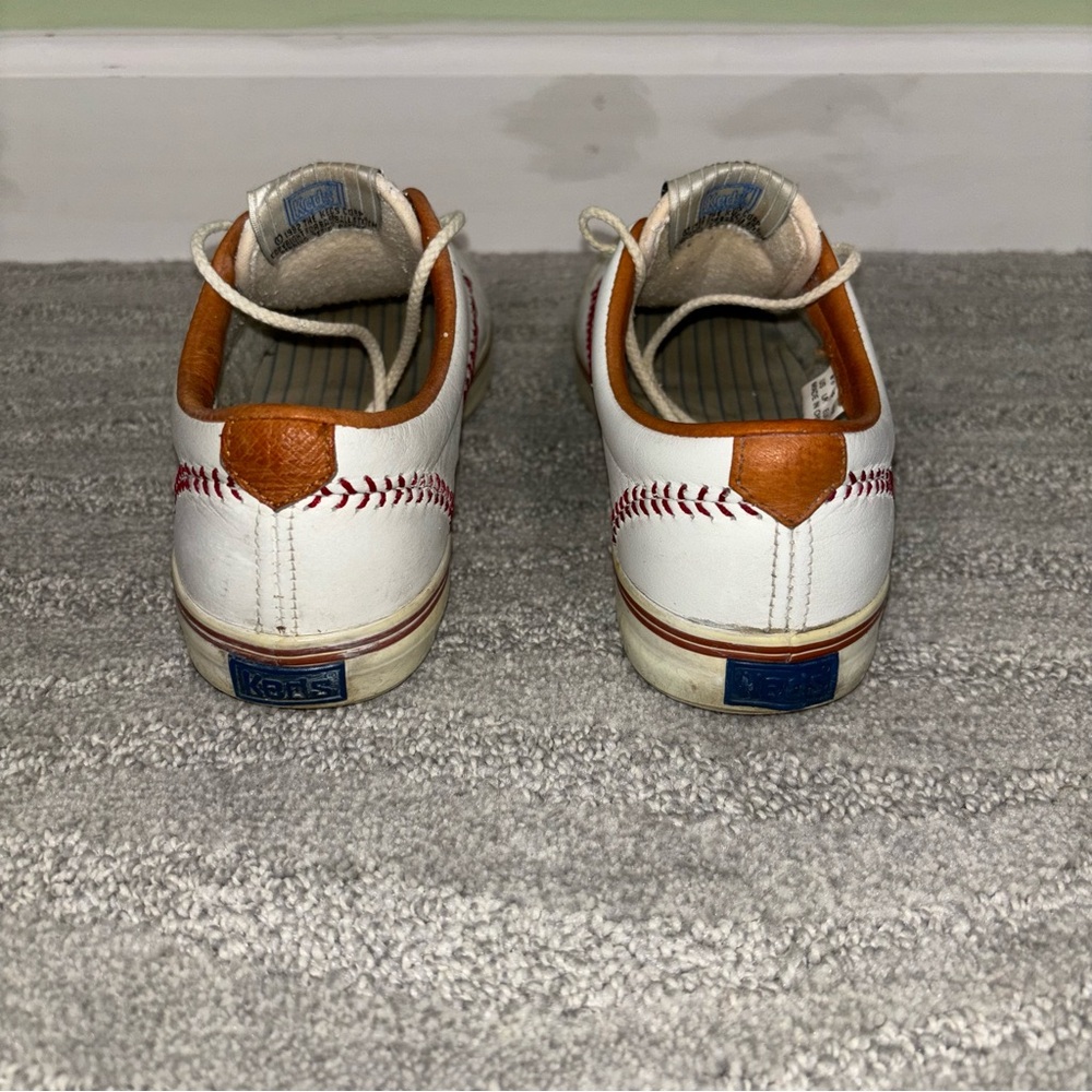 Vintage 1992 Keds Women’s Championship Series Baseball Sneakers White Size 8 - Picture 5 of 7